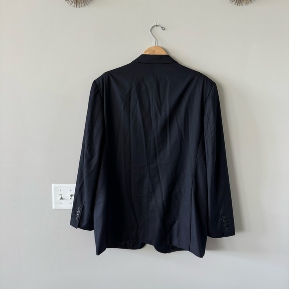 HUGO BOSS Wool Blend Black Blazer - Picture 6 of 10